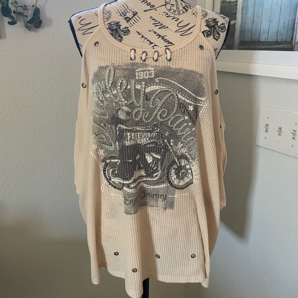 HD short sleeve loose flowing top